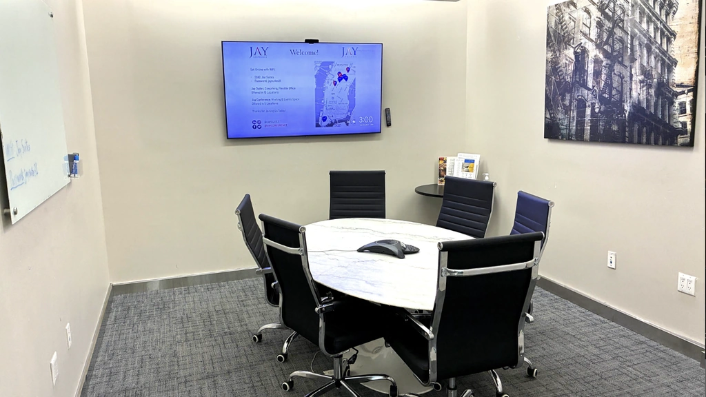 Meeting Room B: 6 Person @ Jay Suites -34th Street - Media 1