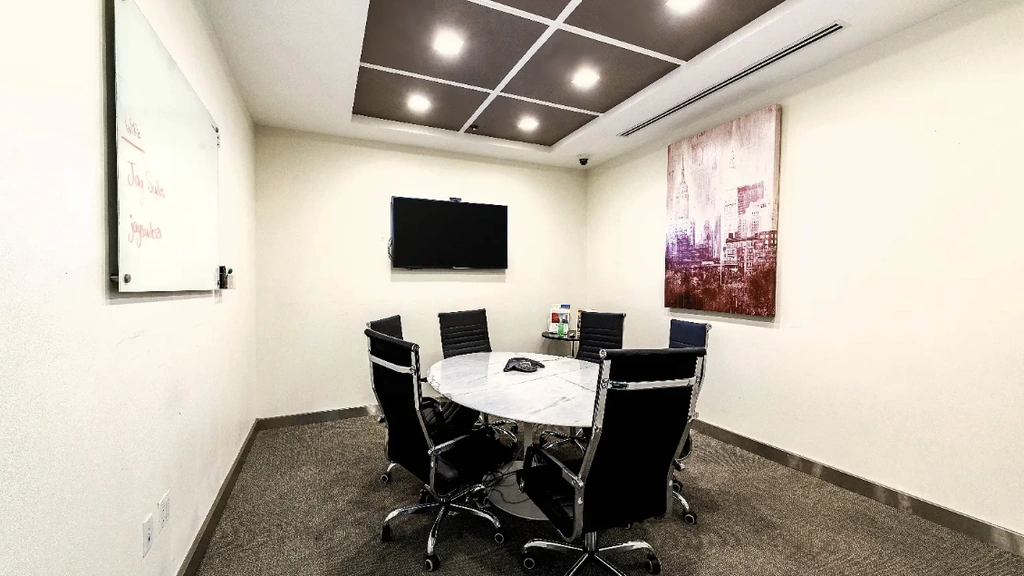 Meeting Room E: 6 Person @ Jay Suites - 34th Street - Media 1