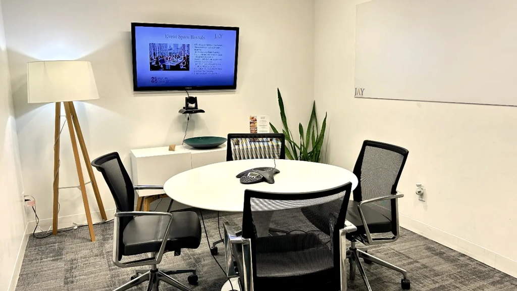 Meeting Room C: 5 Person @Jay Suites-Wall Street at Jay Suites - Wall Street in New York, New York