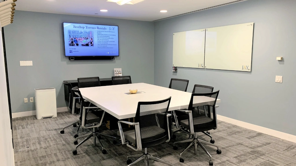 Meeting Room D: 8 Person @Jay Suites-Wall Street at Jay Suites - Wall Street in New York, New York