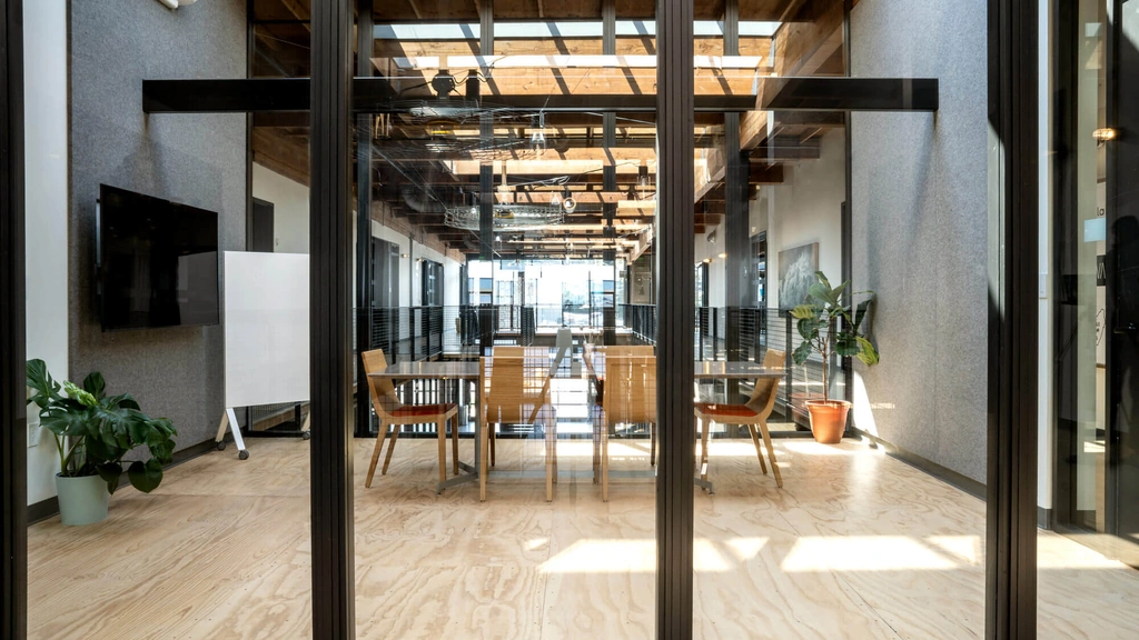 Light-filled Board Room in Revitalized Industrial Building near Fremont and Ballard - Thumbnail 3