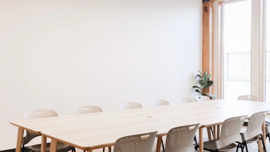 Modern Meeting Space With Natural Light and Exposed Timber at Seattle Ballard - The Pioneer Collective in Seattle, Washington — photo 1 of 4