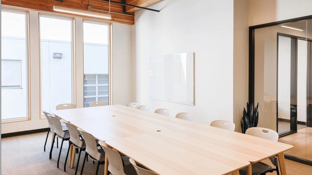 Modern Meeting Space With Natural Light and Exposed Timber - Thumbnail 3