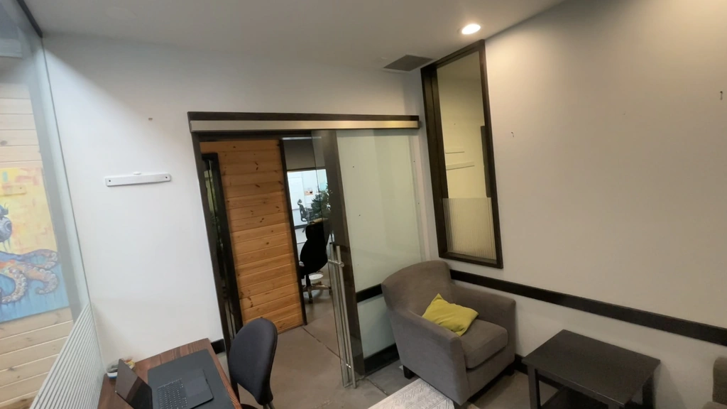 4-Person Private Office | Glass Front + Natural Light - Thumbnail 3